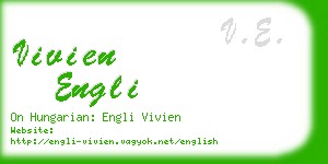 vivien engli business card